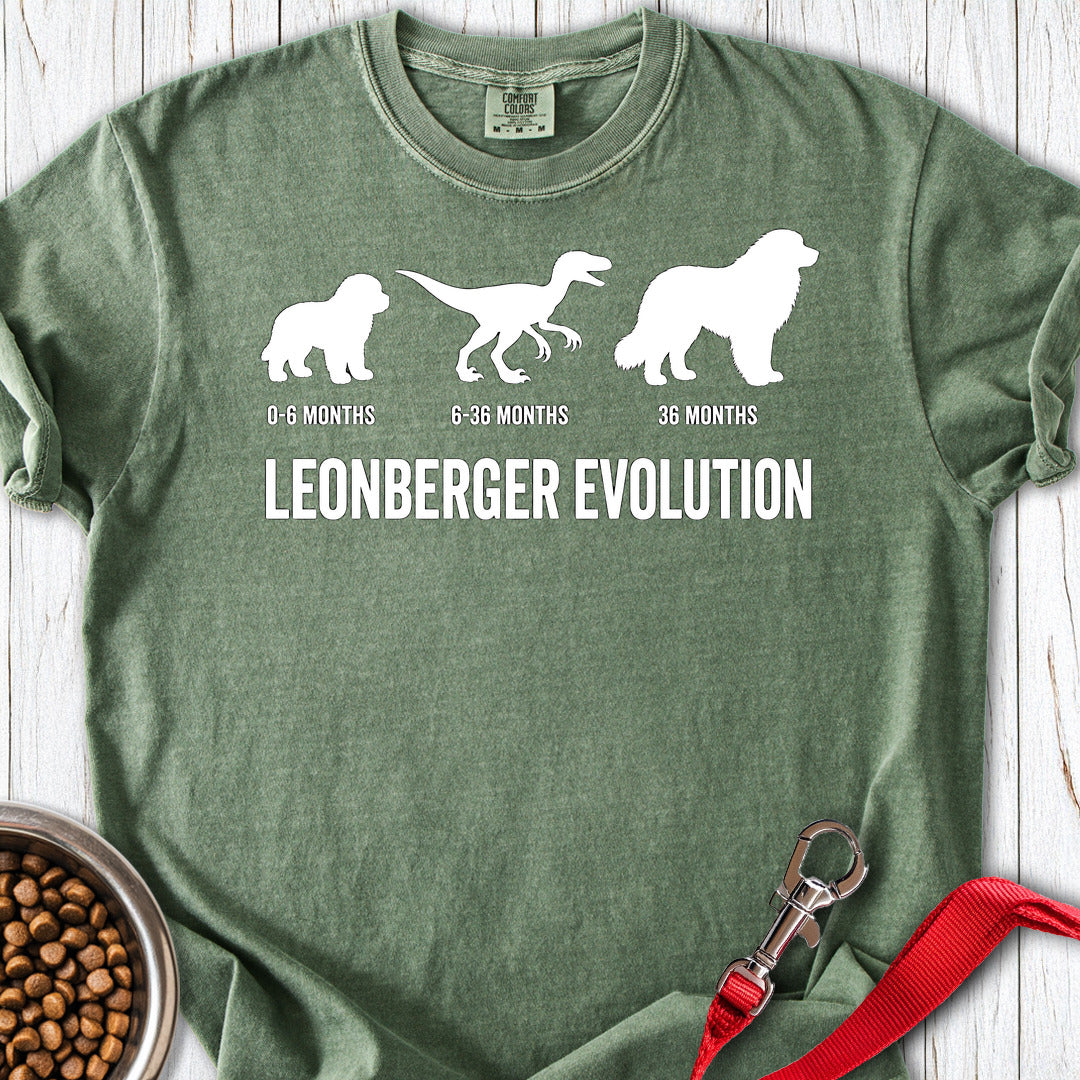 Leonberger Evolution Premium Tee — Moss