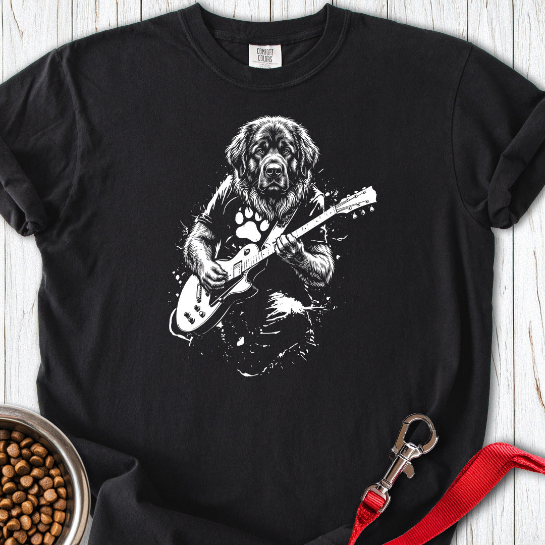 Leonberger Guitar Premium Tee — Black