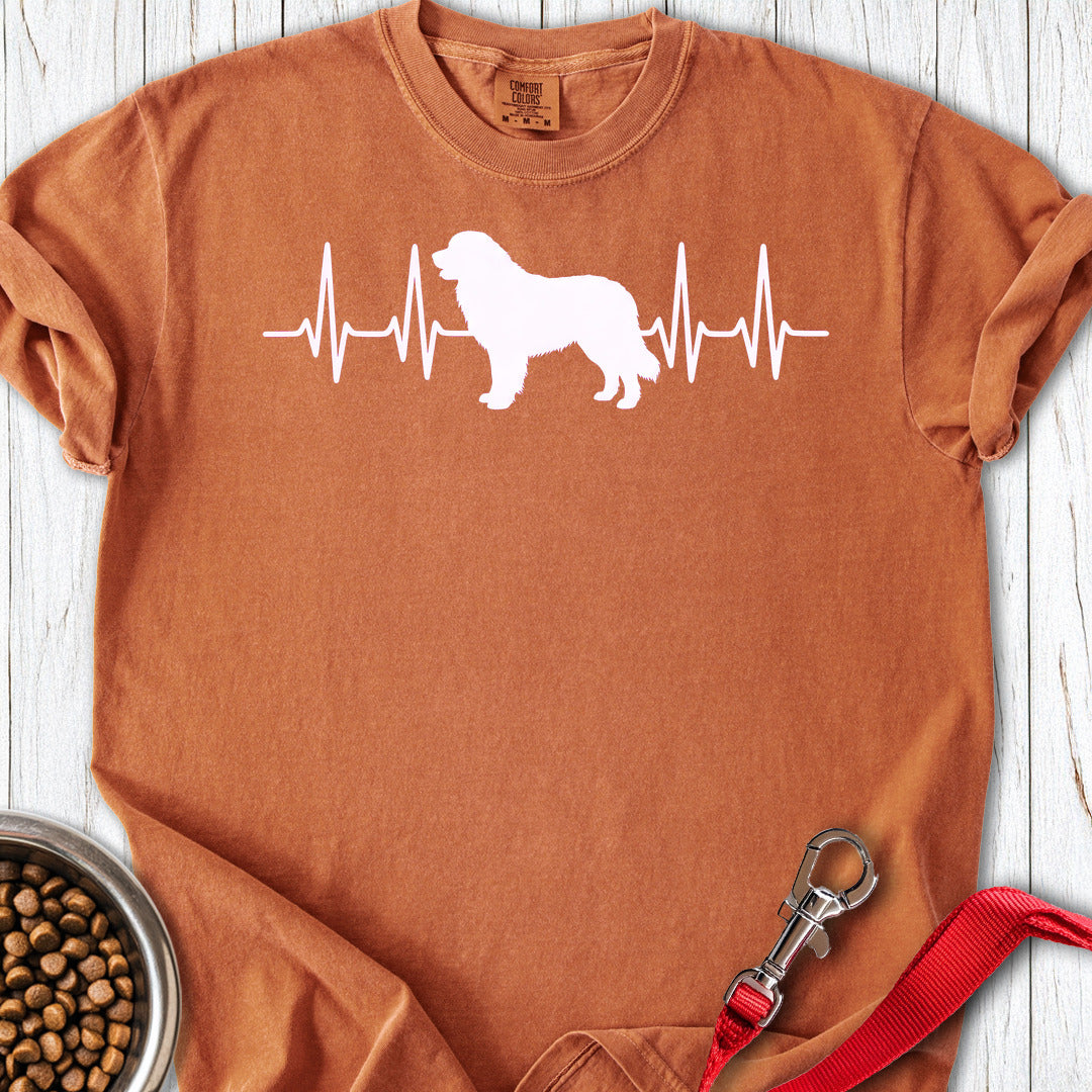 Leonberger Heartbeat Premium Tee — Yam