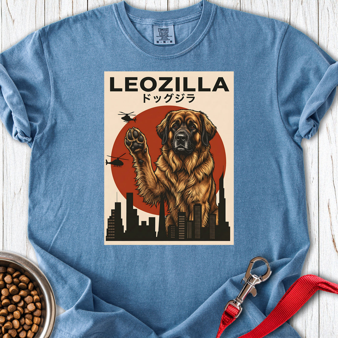 Leonberger Leozilla Premium Tee — Blue Jean