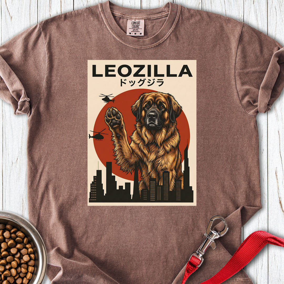 Leonberger Leozilla Premium Tee — Espresso