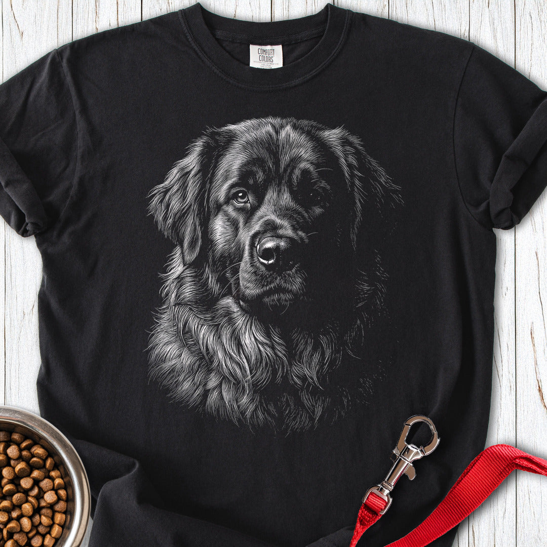 Leonberger Moonlight Premium Tee — Black