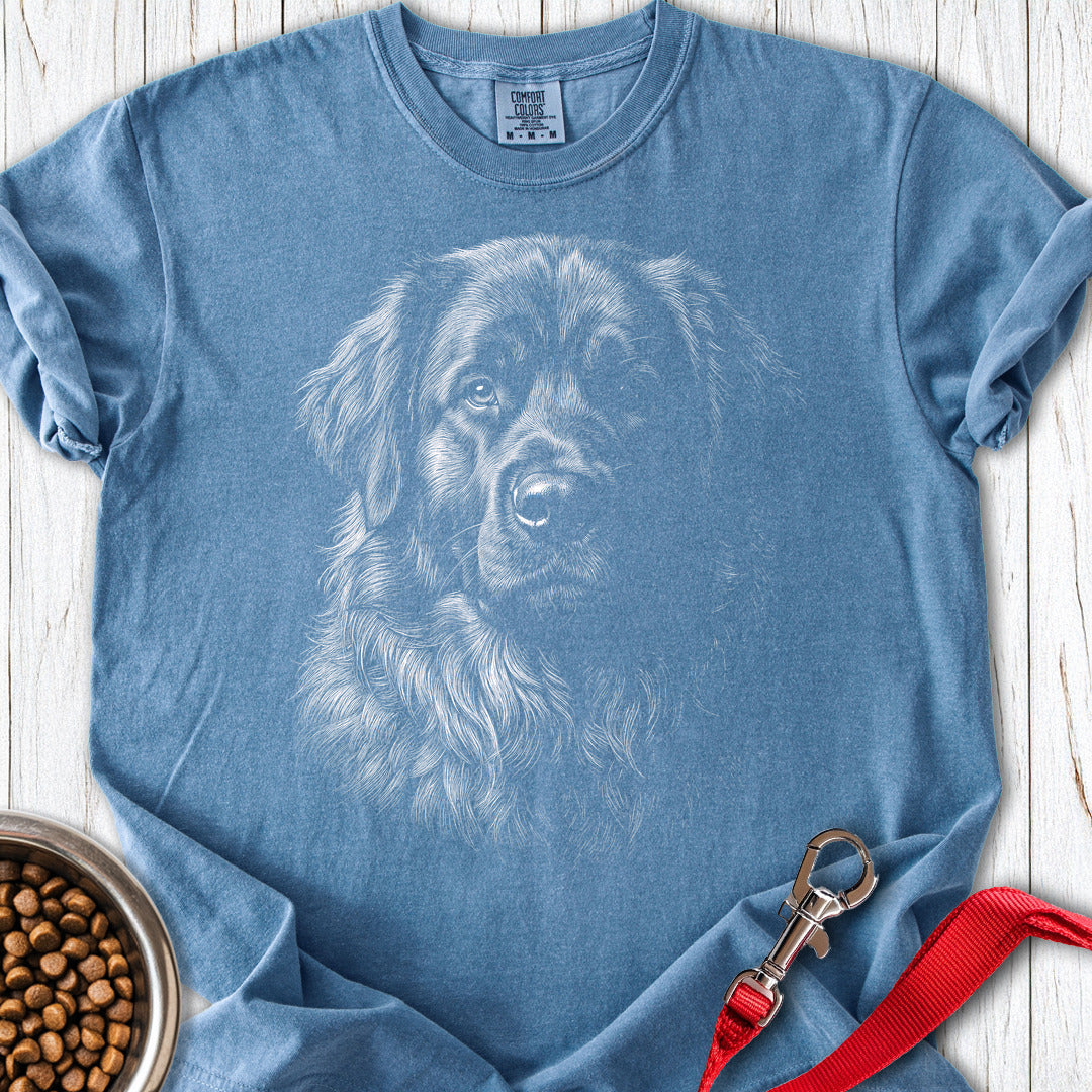 Leonberger Moonlight Premium Tee — Blue Jean