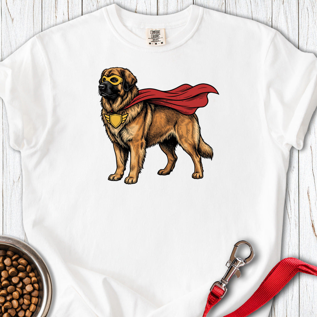 Leonberger Superhero Premium Tee — White