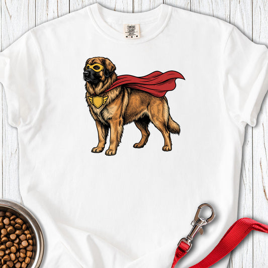 Leonberger Superhero Premium Tee — White