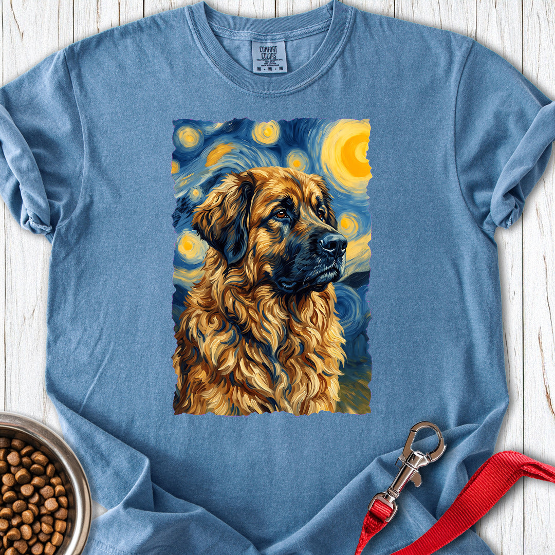 Leonberger Van Gogh Premium Tee — Blue Jean