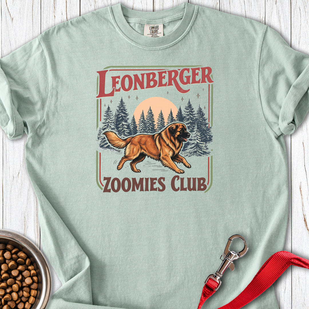 Leonberger Zoomies Club Premium Tee — Bay