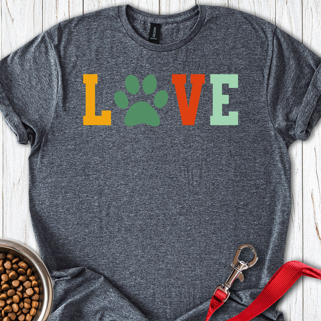 Love Dog Dark Heather