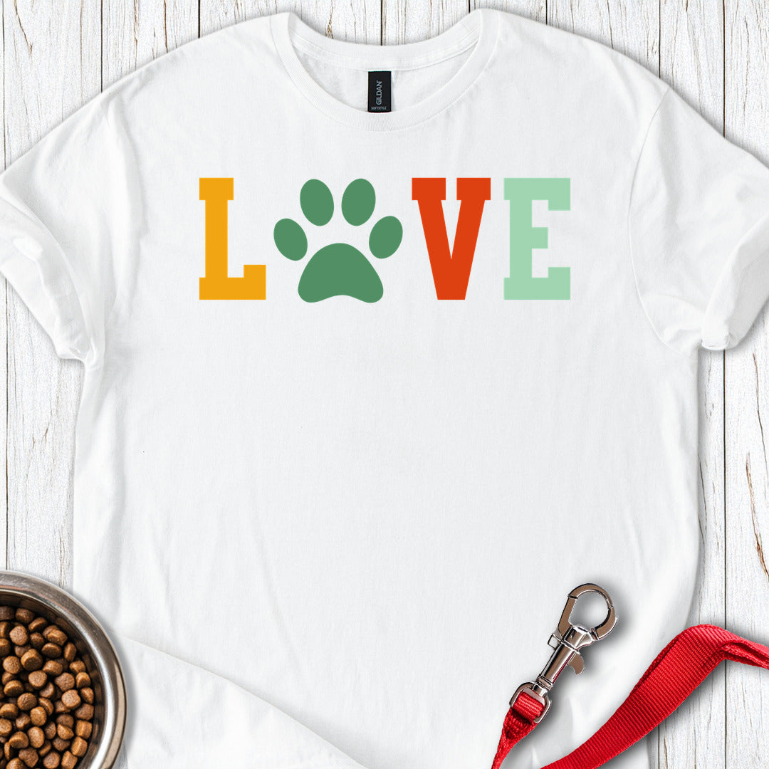 Love Dog White
