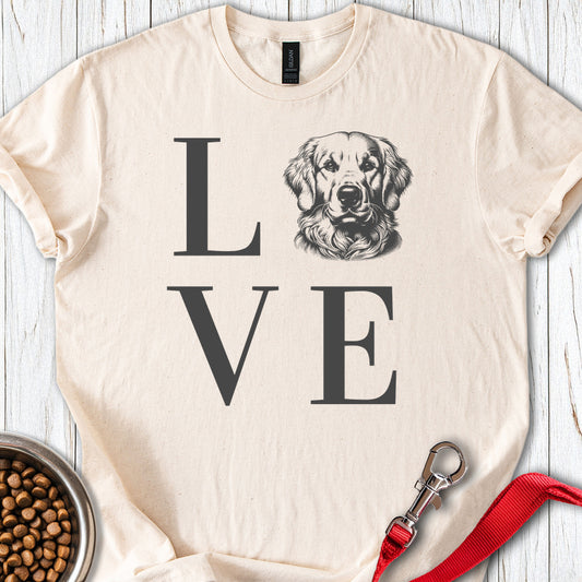 Love Golden Retriever Natural