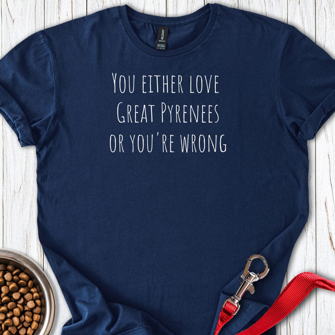 Love Great Pyrenees — Navy