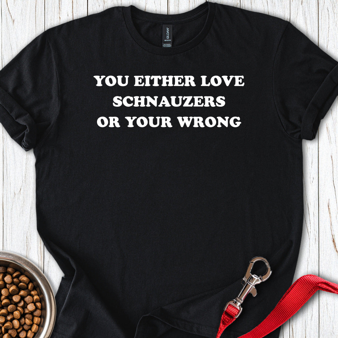 Love Schnauzers — Black