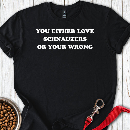 Love Schnauzers — Black