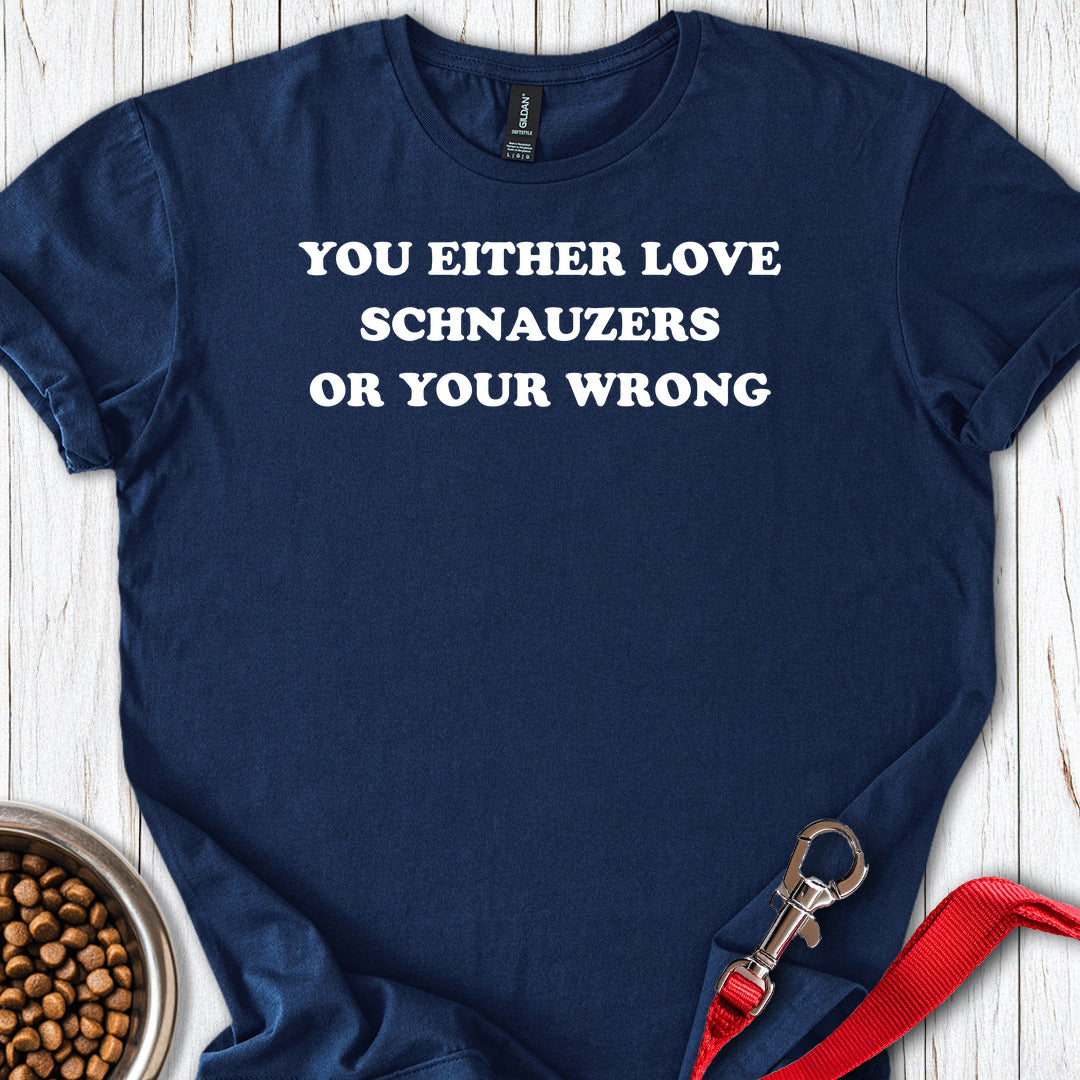 Love Schnauzers — Navy