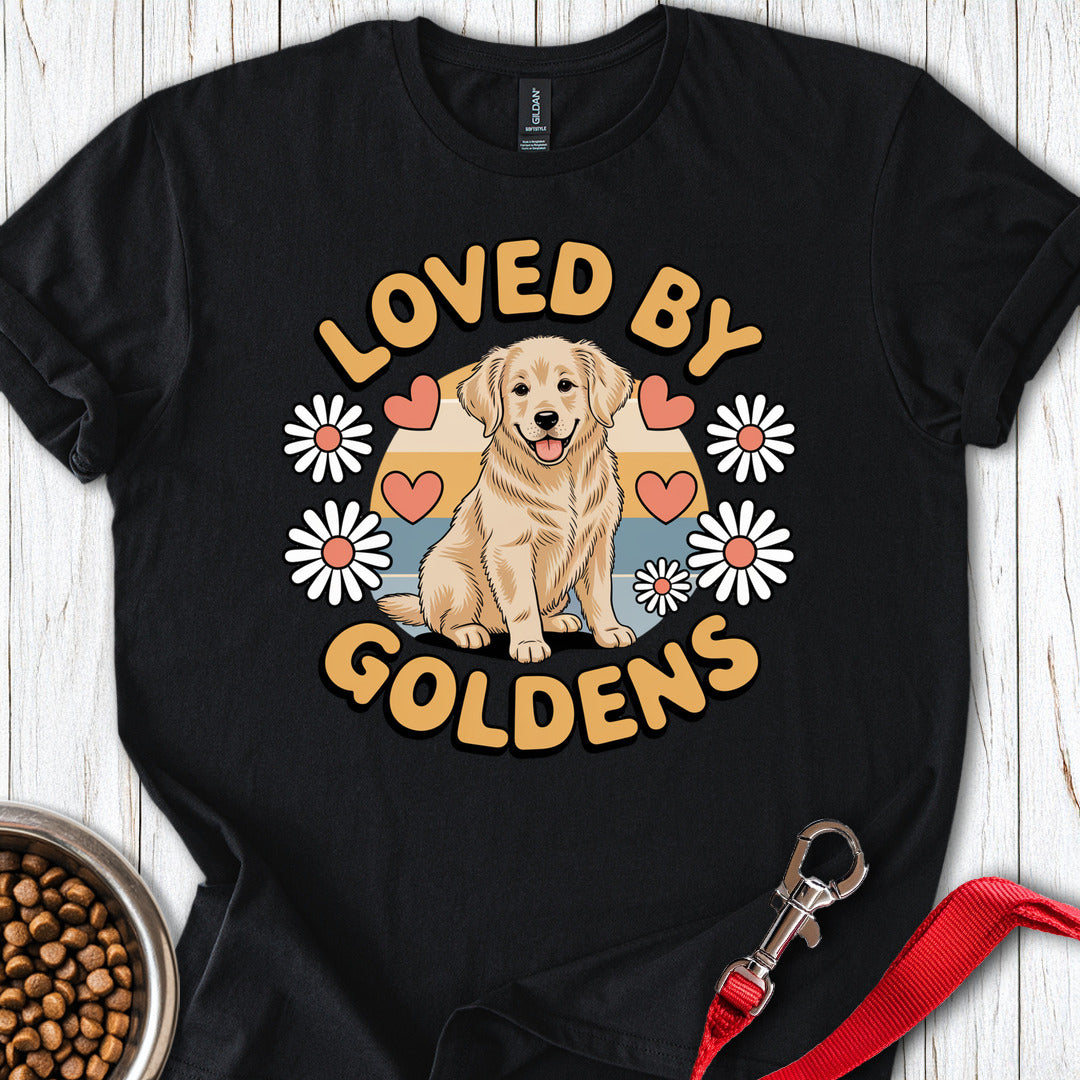 Loved By Golden Retrievers Black