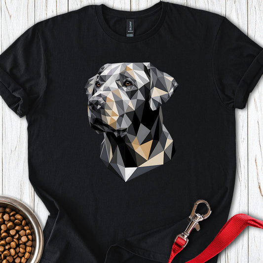 Low Poly Labrador Black