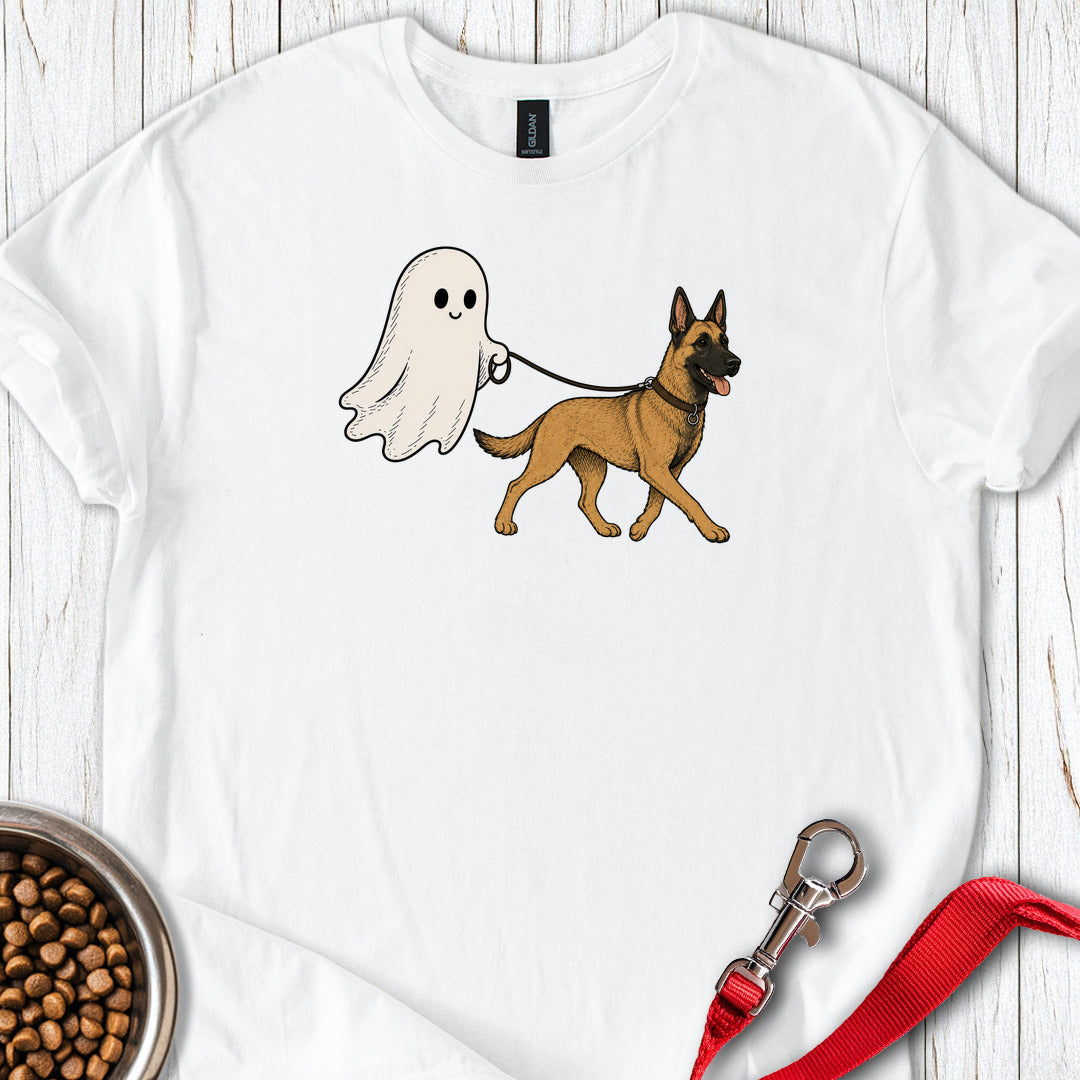 Malinois Ghost Halloween White