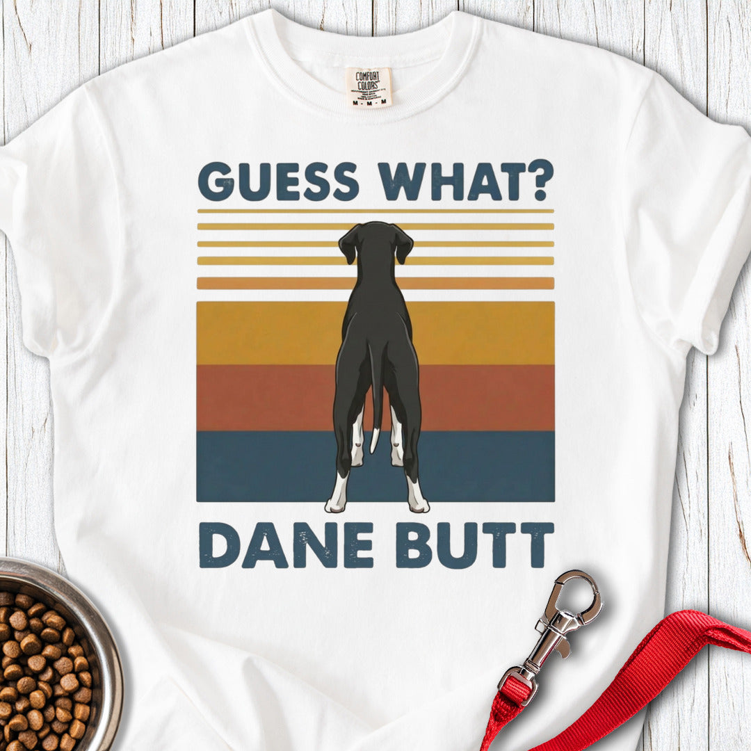 Mantle Great Dane Butt Premium Tee — White