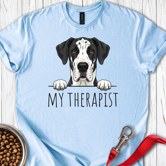 Mantle Great Dane My Therapist Light Blue
