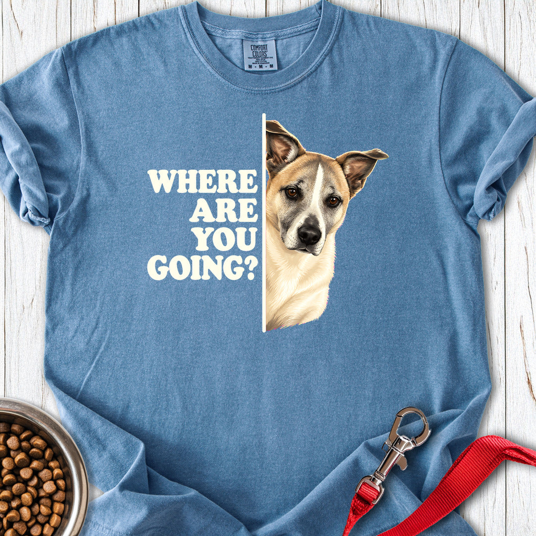 Mixed Breed Alert Premium Tee — Blue Jean
