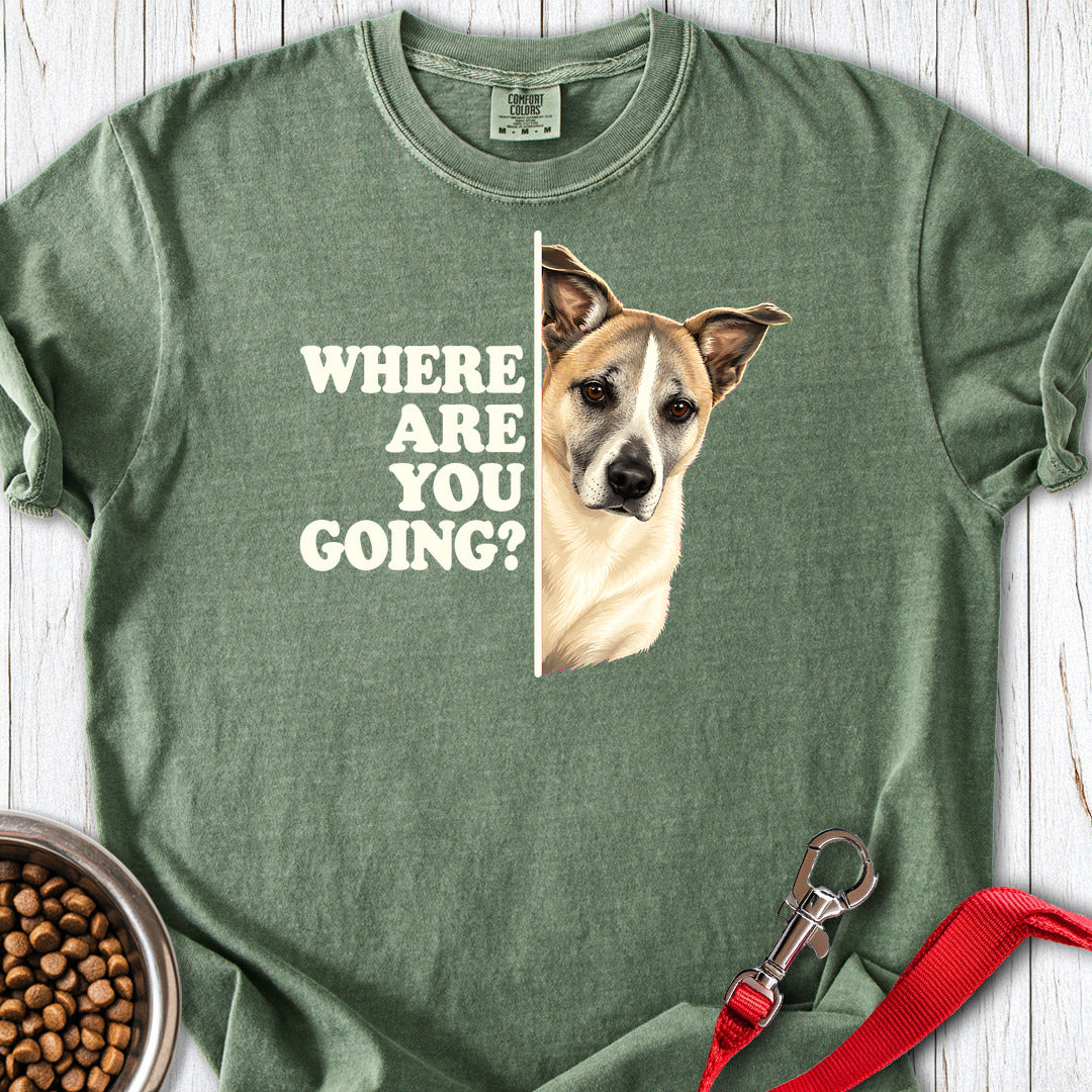 Mixed Breed Alert Premium Tee — Moss