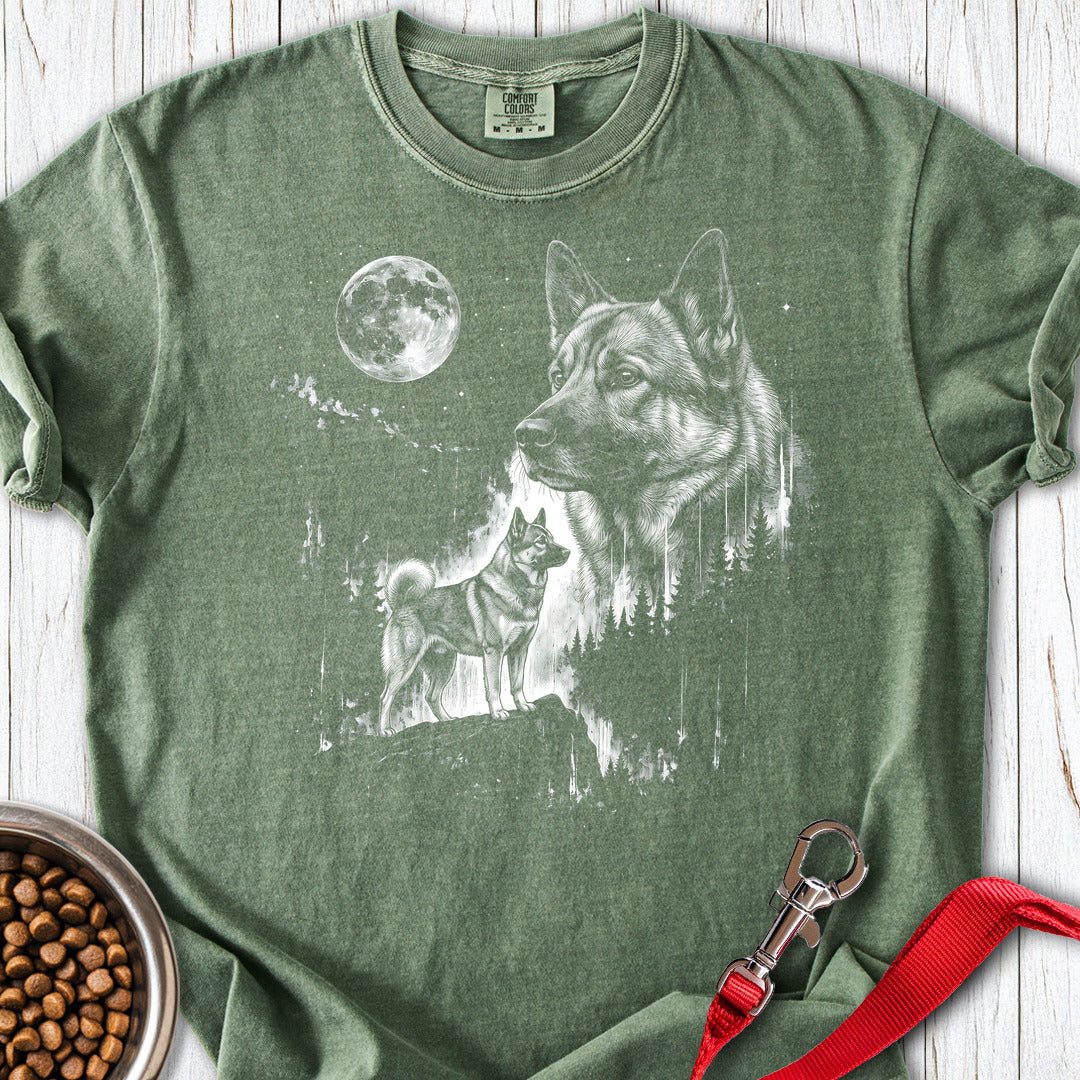Moonlight Premium Tee — Moss