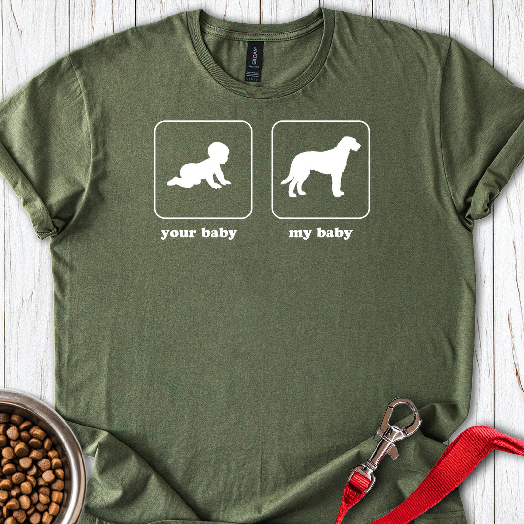 My Baby Irish Wolfhound Military Green