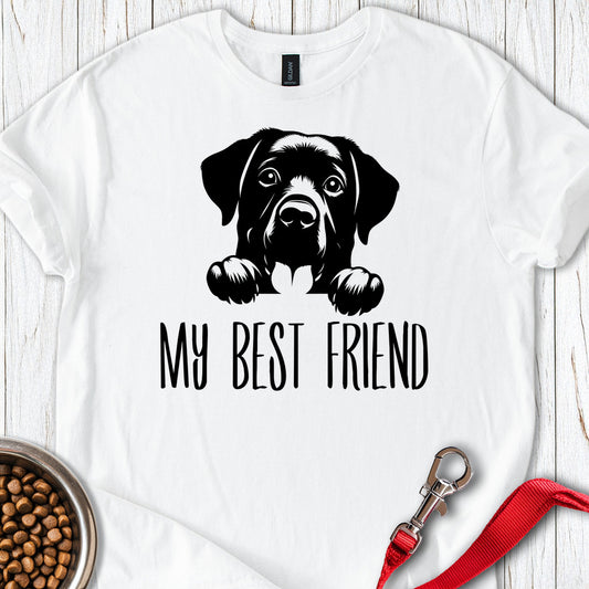 My Best Friend Labrador White