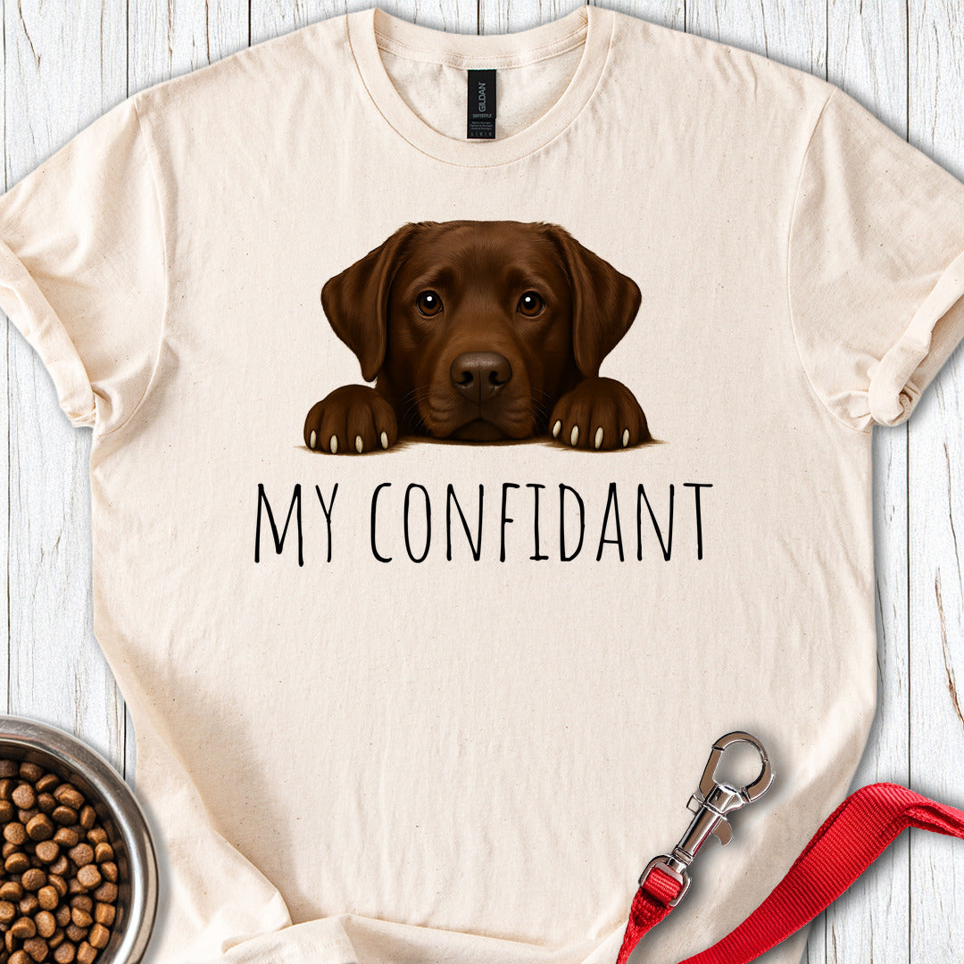 My Confidant Chocolate Labrador Natural