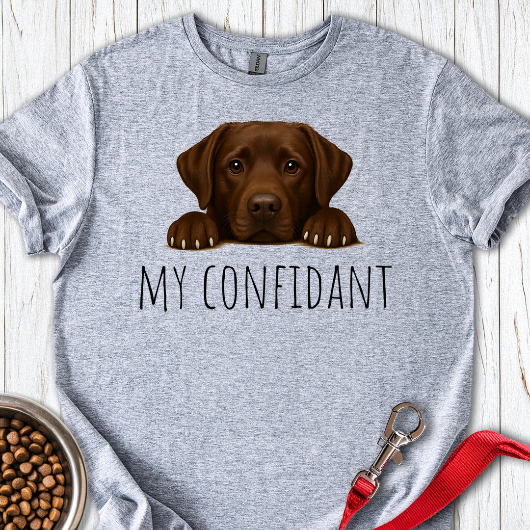 My Confidant Chocolate Labrador Sport Grey