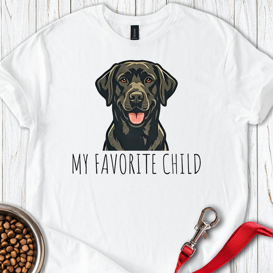 My Favorite Child Black Lab White