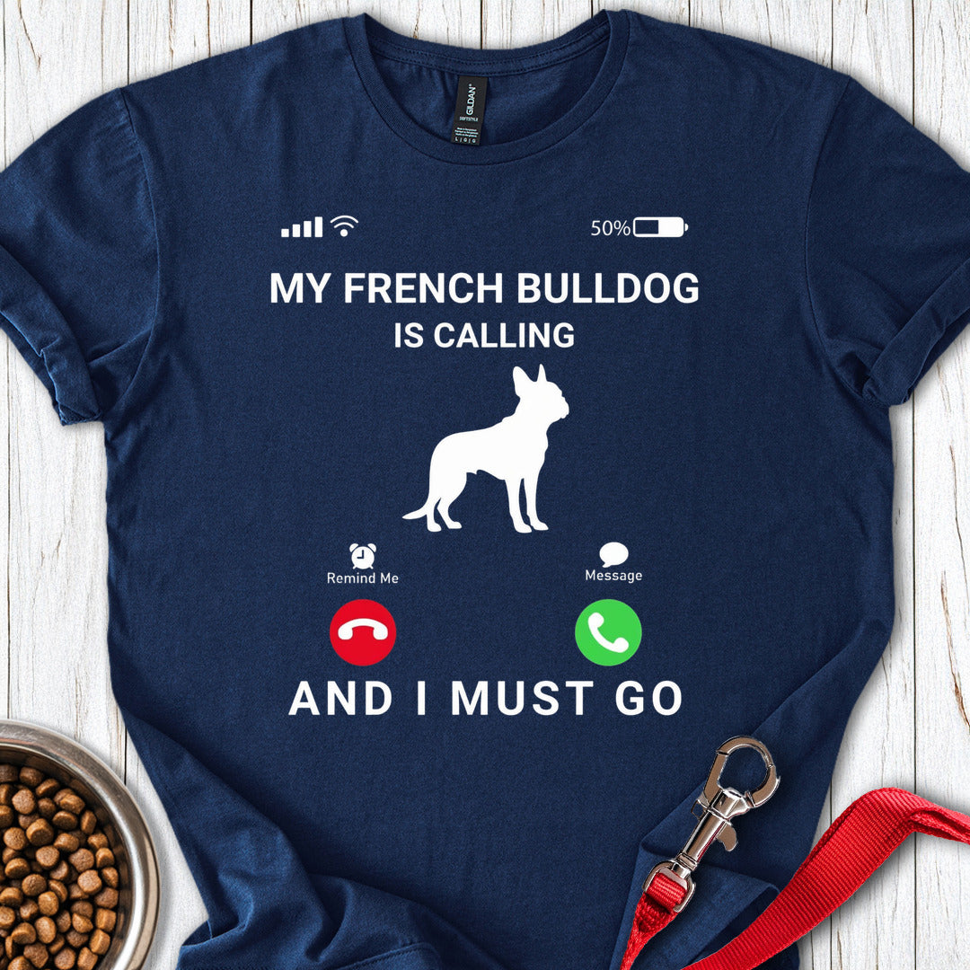 My French Bulldog Is Calling Navy