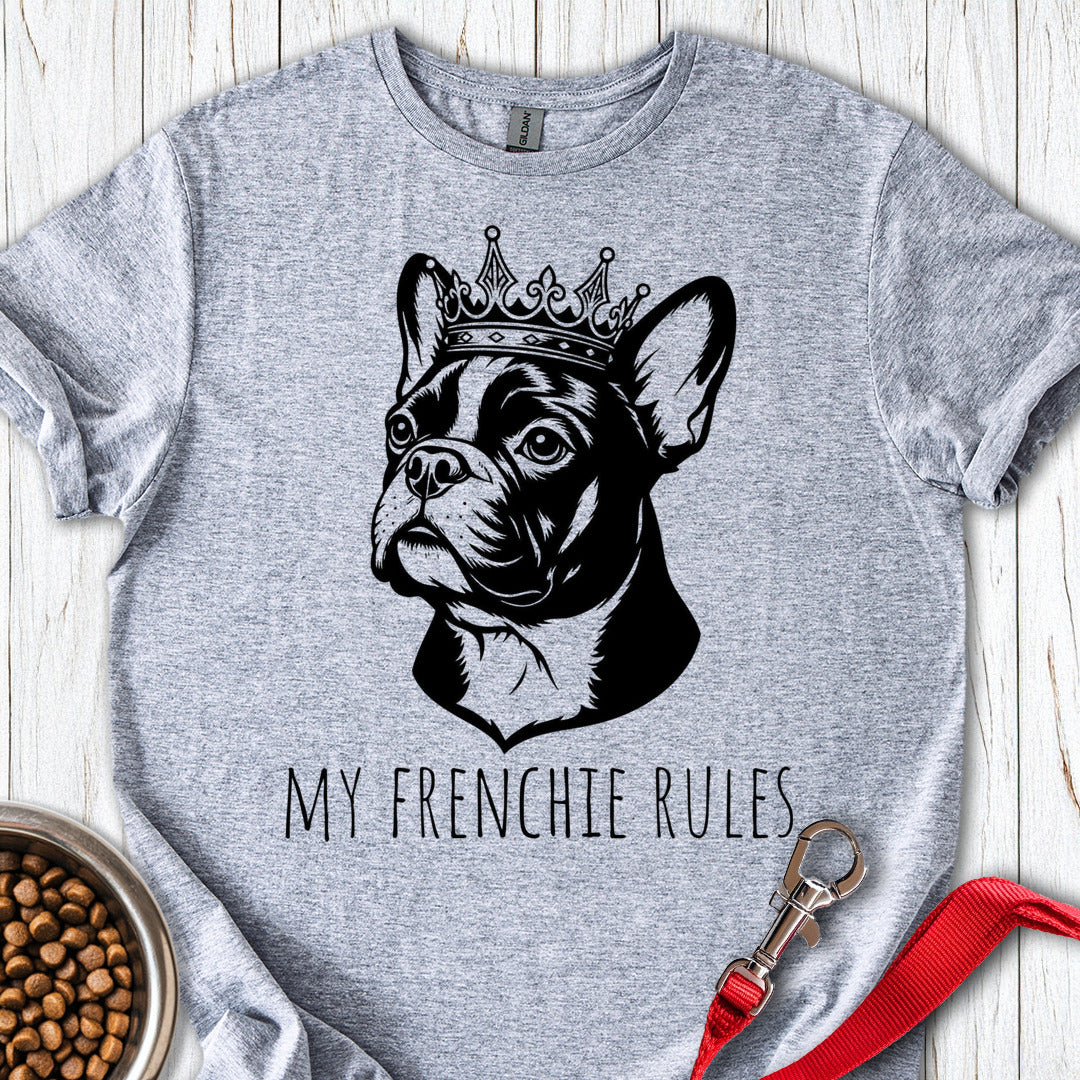 My Frenchie Rules Sport Grey