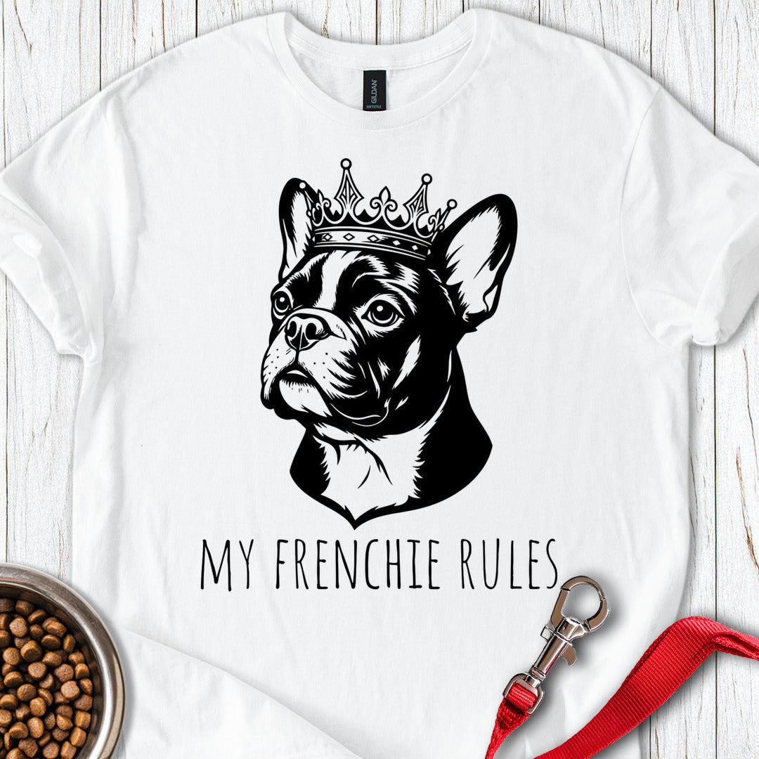 My Frenchie Rules White