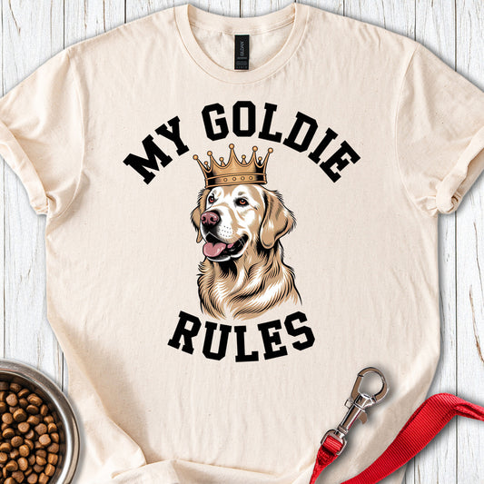 My Golden Retriever Rules Natural