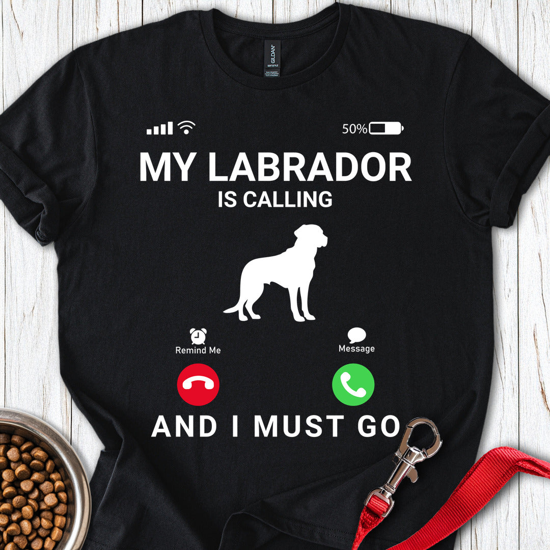 My Labrador Is Calling Black