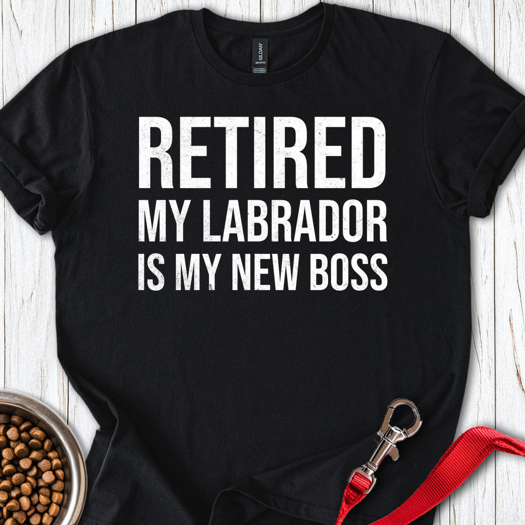 My Labrador is My New Boss Black