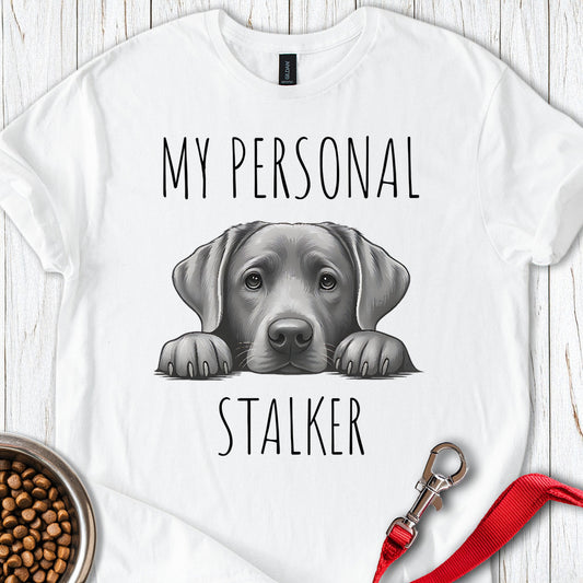 My Personal Stalker Silver Lab White