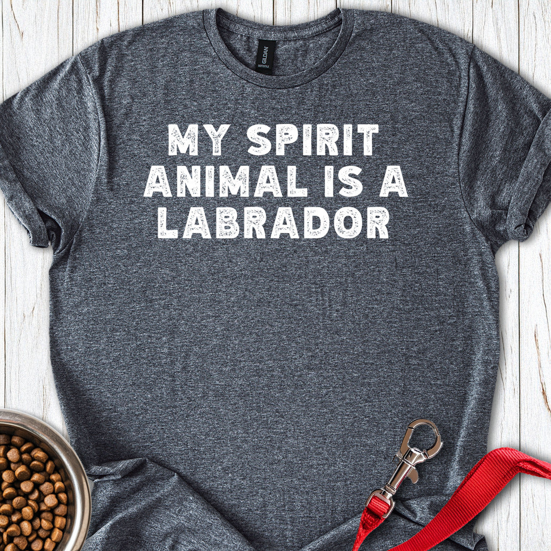 My Spirit Animal Is a Labrador Dark Heather