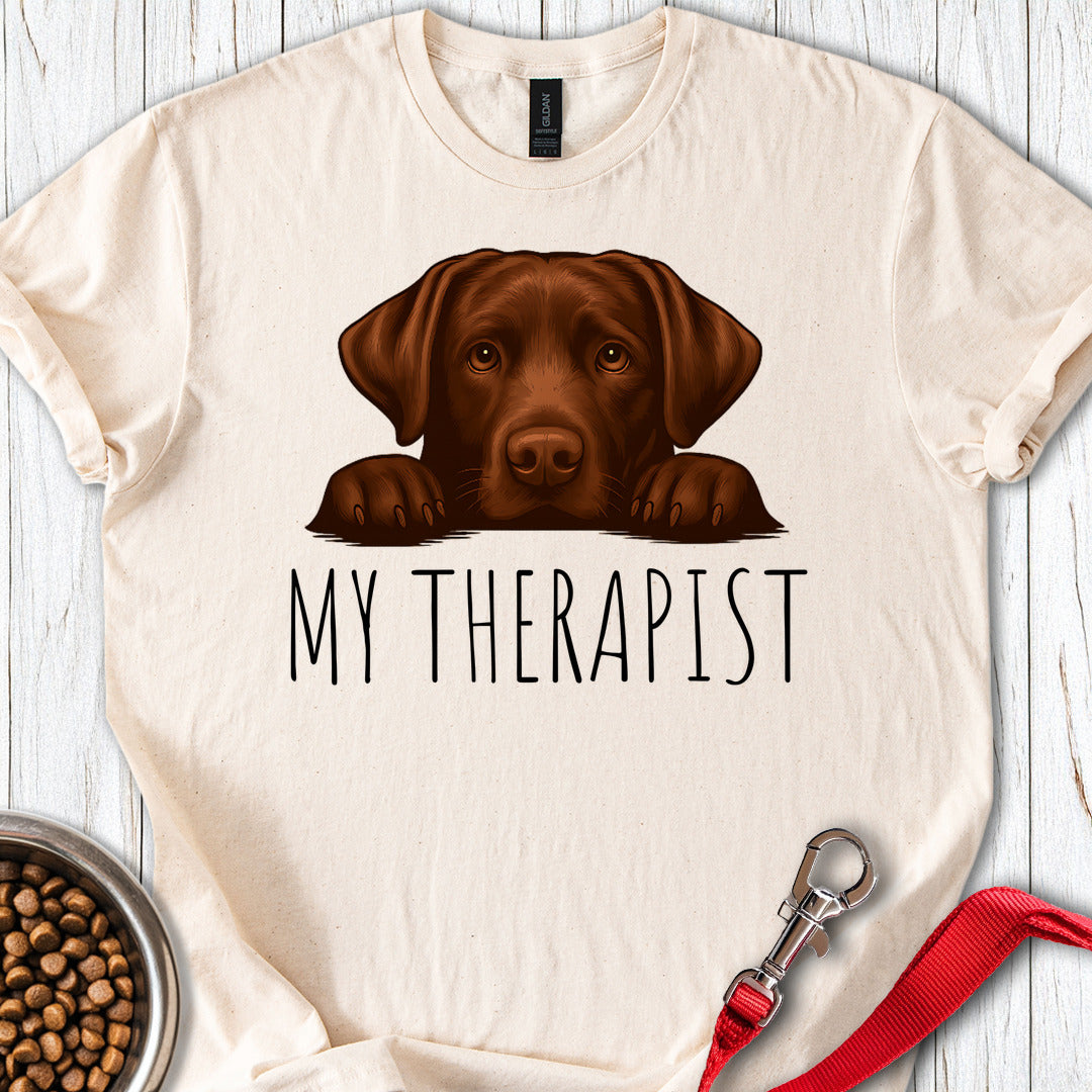 My Therapist Chocolate Lab Natural