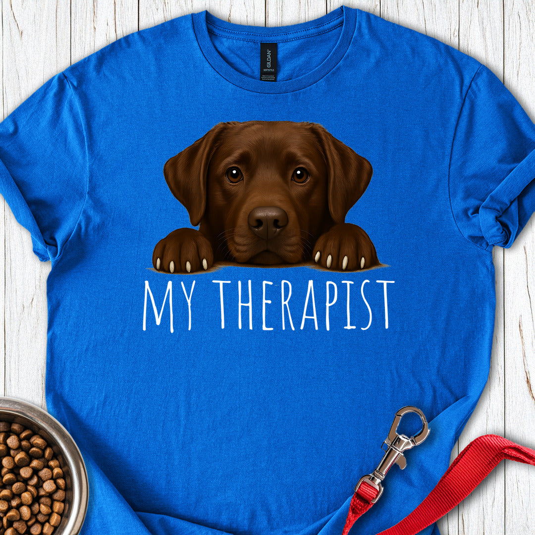My Therapist Chocolate Lab Royal