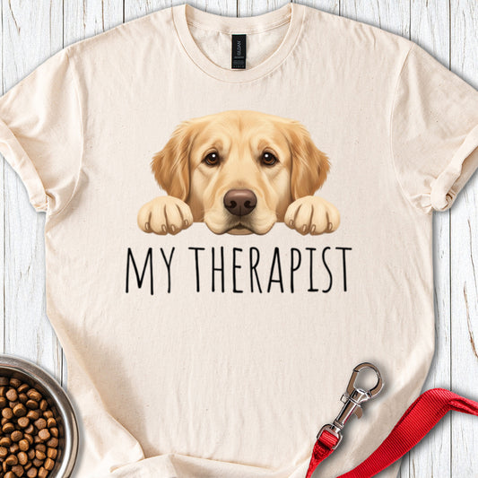 My Therapist Golden Retriever Natural