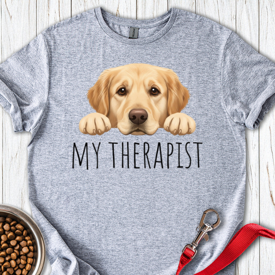 My Therapist Golden Retriever Sport Grey