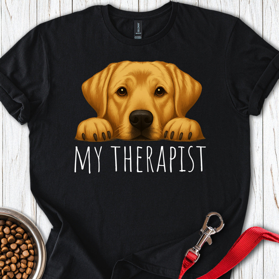 My Therapist Yellow Lab Black