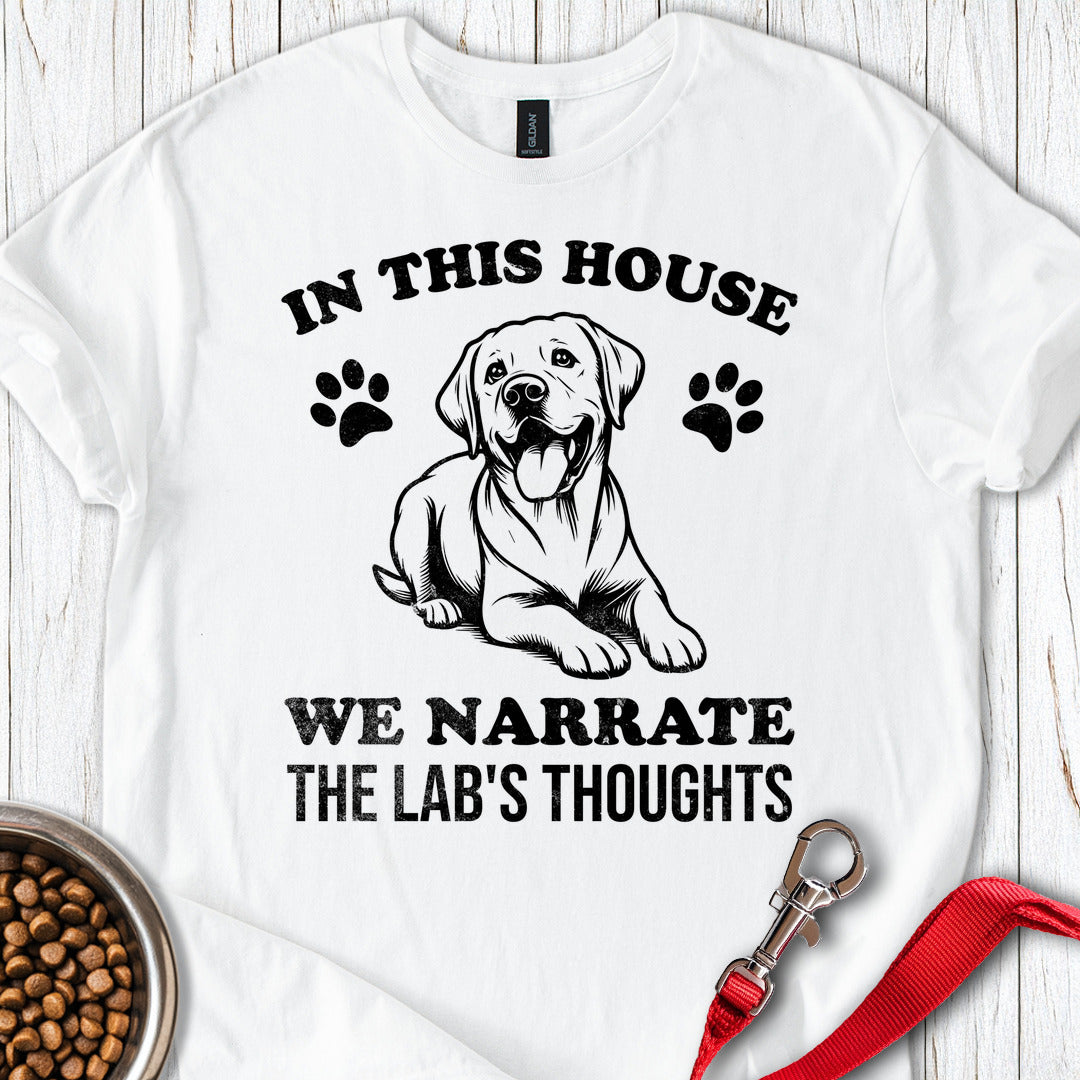 Narrate The Lab's Thoughts White
