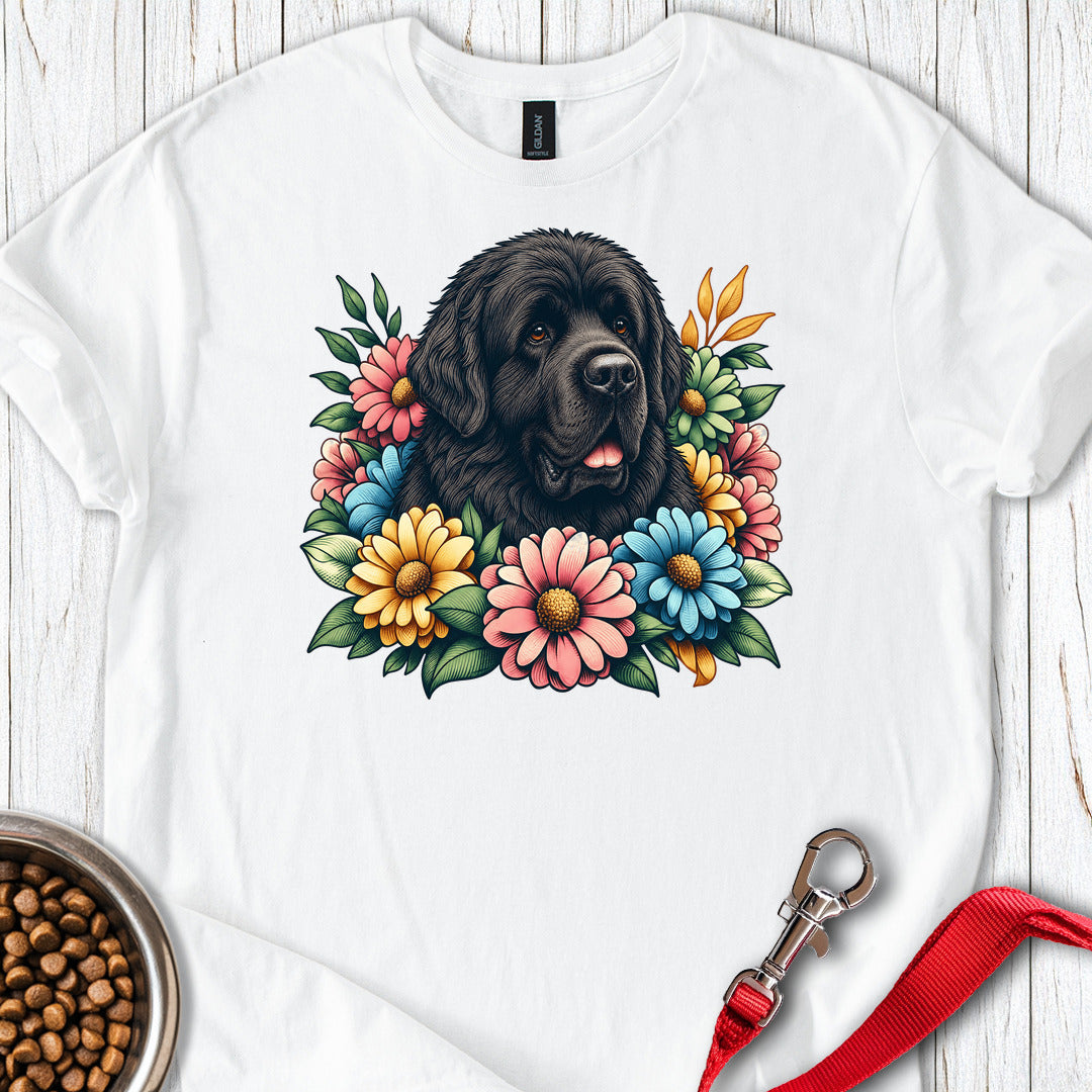 Newfoundland Flower Wreath — White