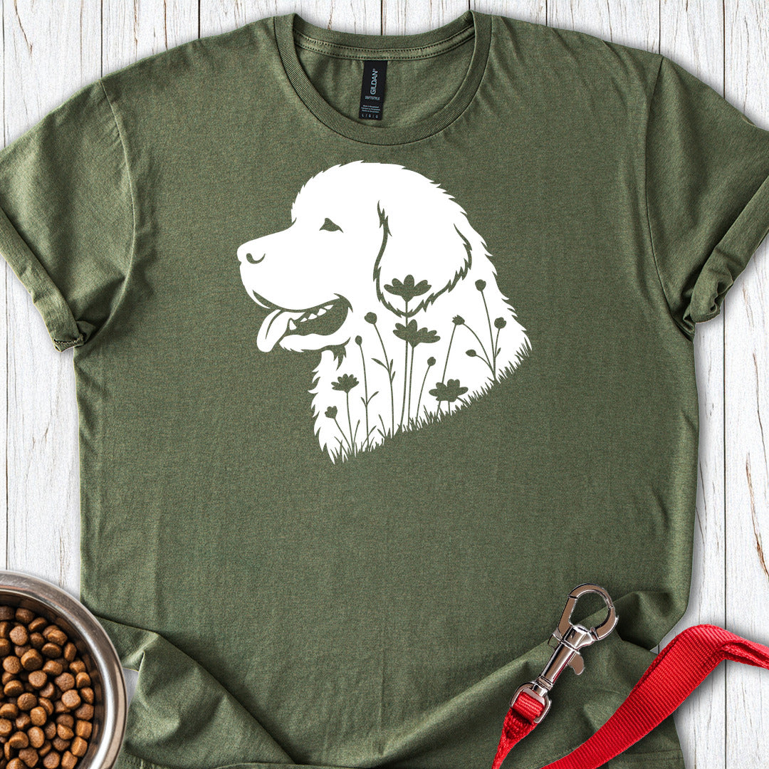 Newfoundland Flowers — Military Green