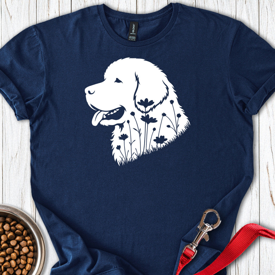 Newfoundland Flowers — Navy