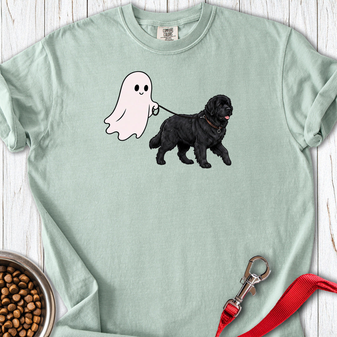 Newfoundland Ghost Halloween Premium Tee — Bay