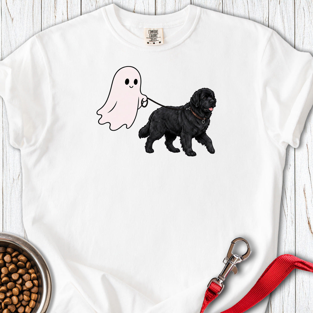 Newfoundland Ghost Halloween Premium Tee — White